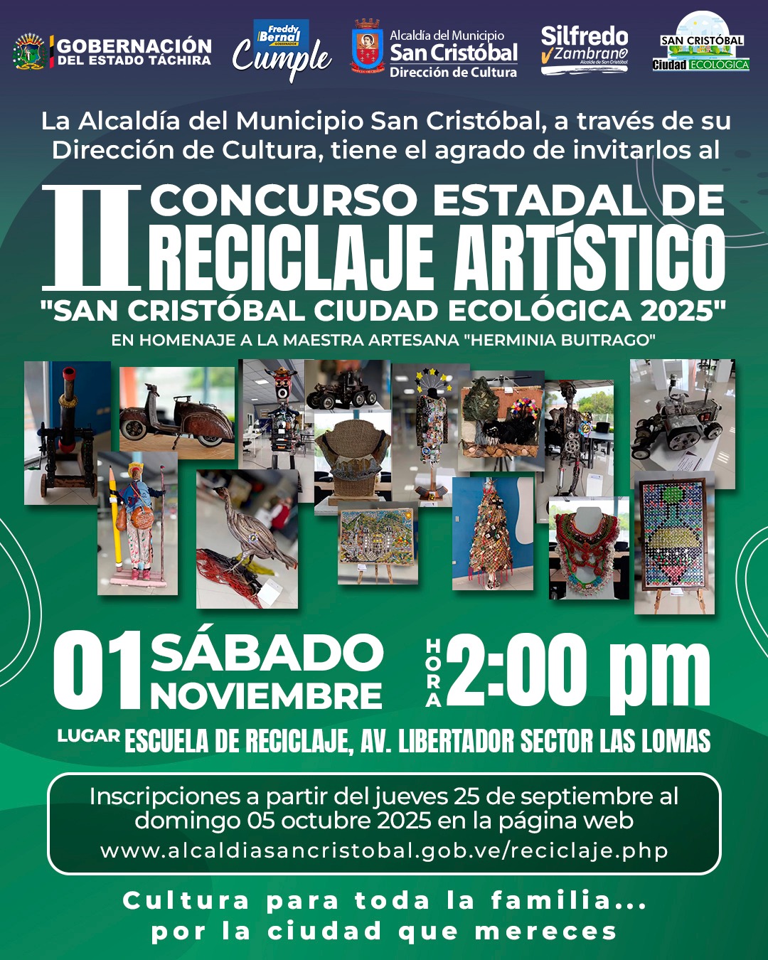 Concurso de Reciclaje Artístico